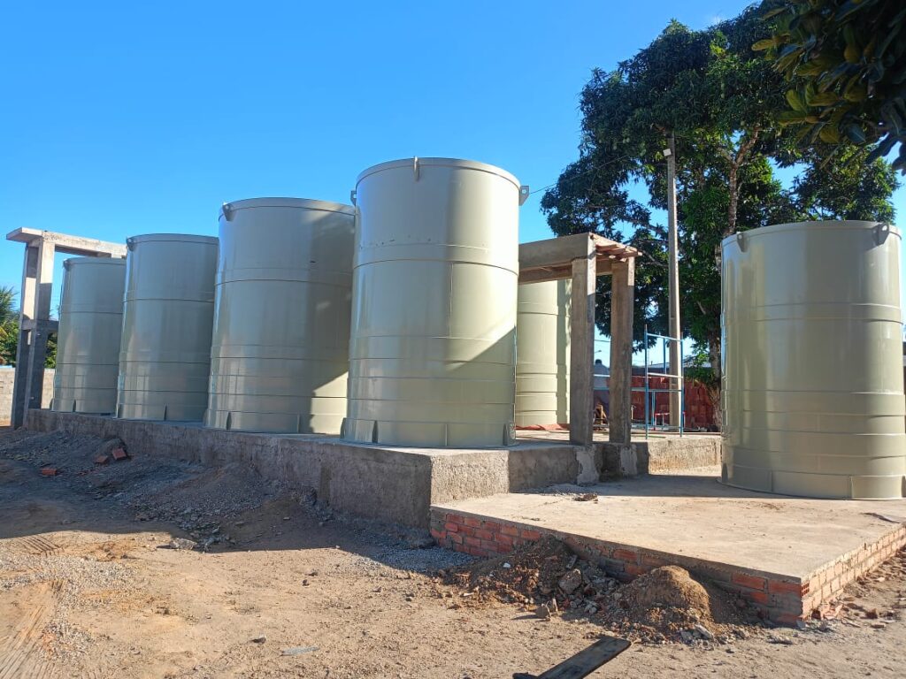 Instalação de Estação de tratamento de água em Alagoas, na região de Teotônio Vilela.